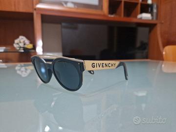 Occhiali da sole Givenchy neri e oro