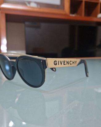 Occhiali da sole Givenchy neri e oro