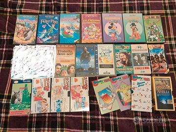 VHS vari, in blocco, per gruppo o singoli