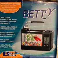 Mini acquario orologio