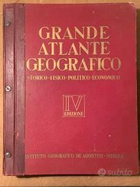 Grande atlante De Agostini 1938