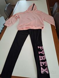 Completo felpa e leggins