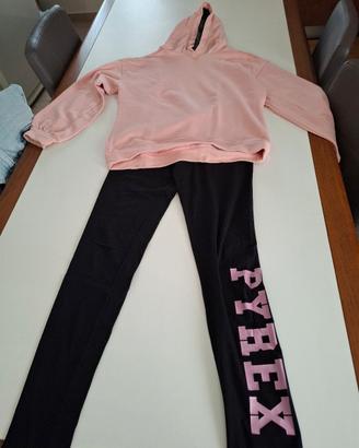 Completo felpa e leggins