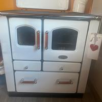 Cucina a legna con forno Sideros-completa di tubi