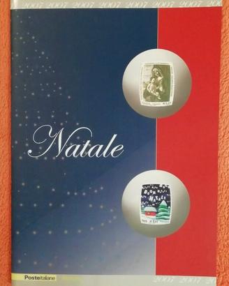 folder filatelico natale 