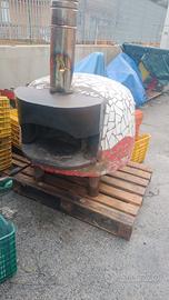 Forno a legna e Opzionale bruciatore a gas