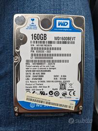 hdd sata 2,5" WD utilizzabile in unità esterne 