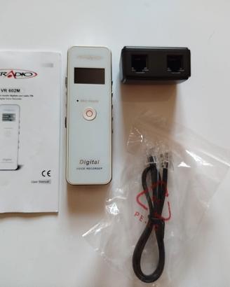 Lettore - registratore mp3 IRRADIO vr602m 4GB
