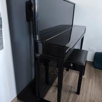 Pianoforte acustico nero lucido Seidl&Sohn