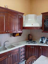 cucina arte povera più credenza 