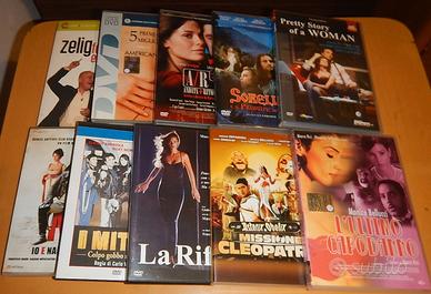 Dvd vari titoli come nuovi.