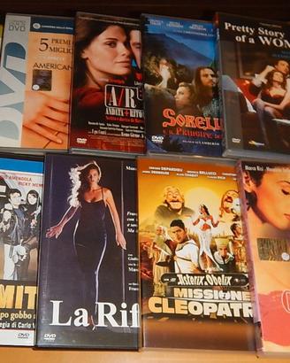 Dvd vari titoli come nuovi.