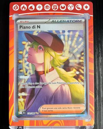 Piano di N ( Collezione Pokemon Luce Nera)