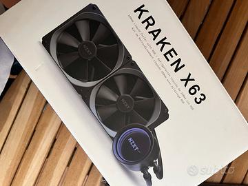 Dissipatore a liquido nzxt kraken x63 280 mm
