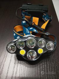 lampada frontale pesca