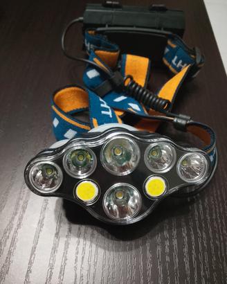 lampada frontale pesca