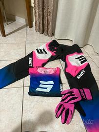 Tuta moto cross Shot racegear