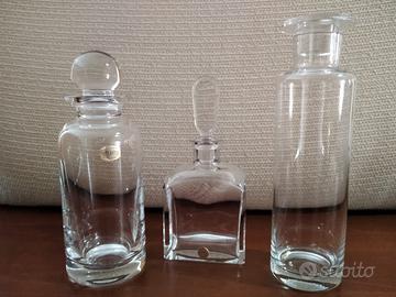 Bottiglie cristallo Rosenthal e Atlantis