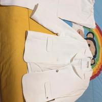 Completo in Giacca Bianco