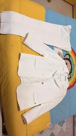 Completo in Giacca Bianco