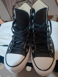 Scarpe Converse All Star  in pelle numero 39 