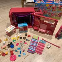 Gioco camper e tenda ca campeggio