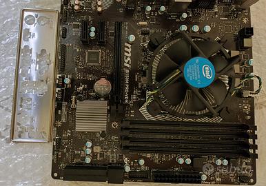 Scheda madre MSI e CPU  Intel I5