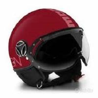 Casco momo fgtr evo red / light pink