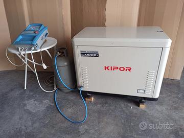 Gruppo elettrogeno 7.5kva gas