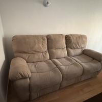 DIVANO 3 POSTI RECLINABILE