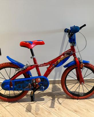 Bici 16’ spiderman