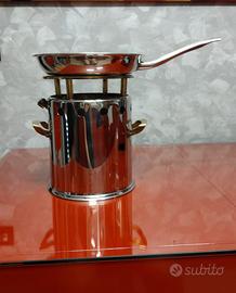 Set lampada flambeau con padella