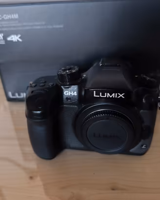 Panasonic Lumix DMC GH4 Micro 4/3 Corpo 4K