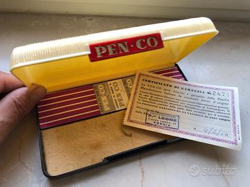 Raro box Penna Stilografica Pen-Co '50