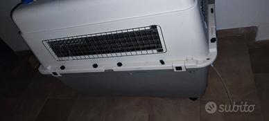 Trasportino per cani (o kennel) di plastica