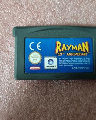 0865NN-Rayman 10TH Anniversary GameBoy Advance
