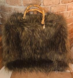 Borsa pelliccia La Milanesa
