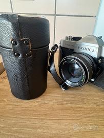 Macchinetta fotografica YASHICA con 2 obiettivi