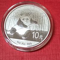 Panda  Cina 1 oz silver 999/1000 anno 2014