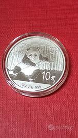 Panda  Cina 1 oz silver 999/1000 anno 2014