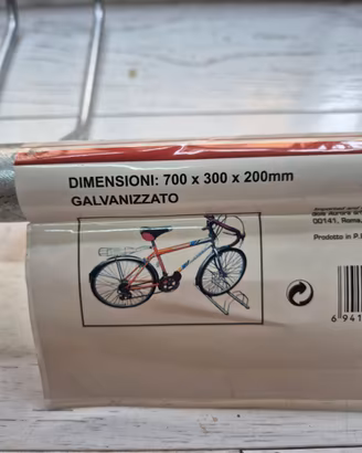 rastrelliera bici 3 o 5 posti acciaio galvanizzato