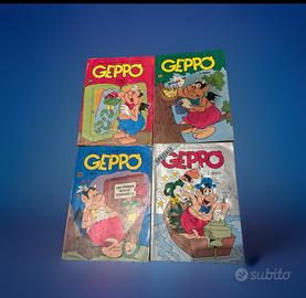 Geppo n. 4 fumetti lotto