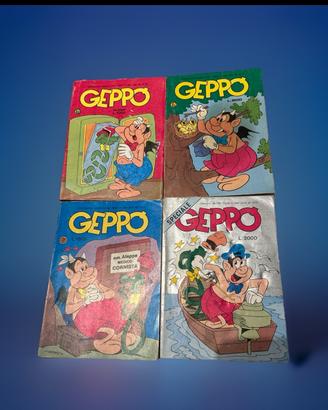 Geppo n. 4 fumetti lotto