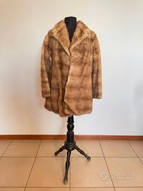 Pelliccia Visone chiaro taglia 44