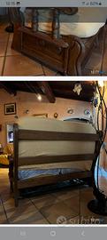credenza e divano letto in massello 