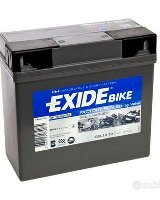 BATTERIA EXIDE GEL 12-19 MOTO BMW ORIGINAL 51814