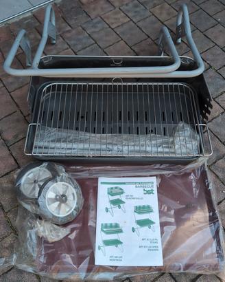 barbecue a carbonella 