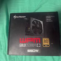 Alimentarore Sharkoon WPM Gold Zero 650W, Semi Mod