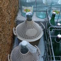 2 x Damigiane 5 e 10 litri