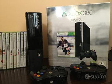 Xbox 360 slim + Kinette + giochi